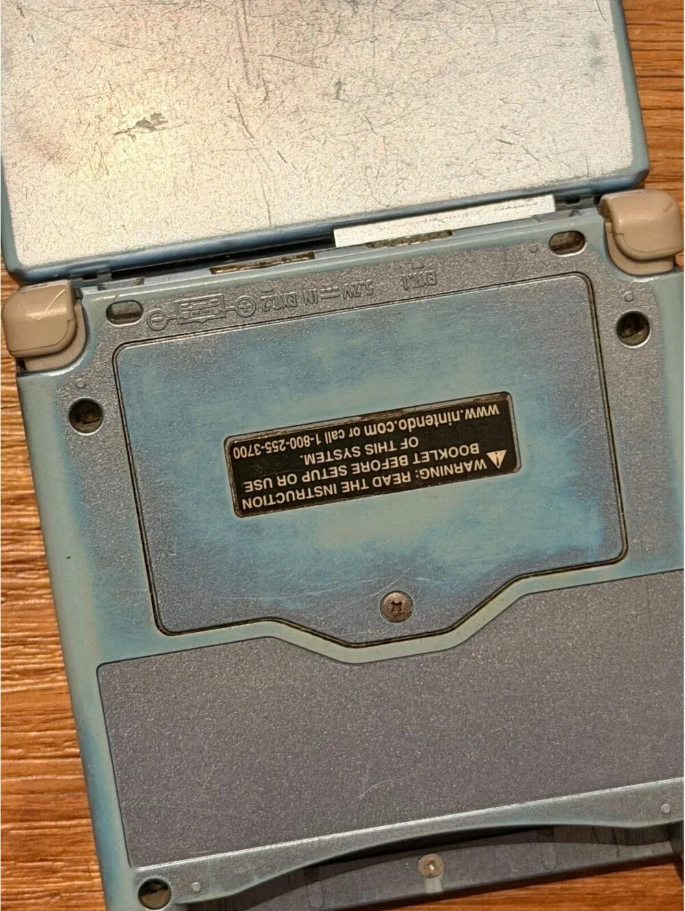 Gameboy Advance SP ASG-101 (Pearl Blue)